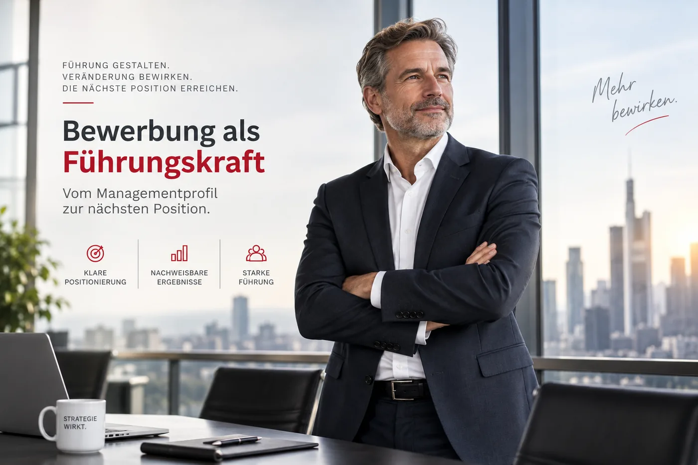 Bewerbung als Führungskraft – Executive Positionierung für die nächste Führungsposition
